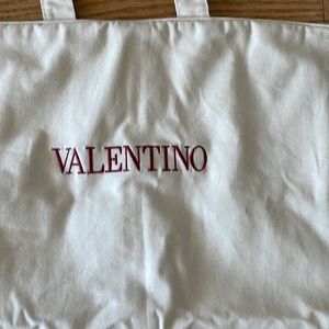 Valentino canvas garment bag